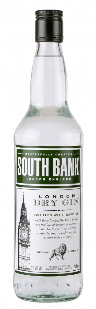 Джин South Bank London Dry Gin, Burlington Drinks Company, 1&nbsp;л.1004