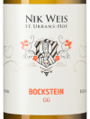 Рислинг Бокштайн ГГ, Ник Вайс Ст. Урбанс-Хоф19181