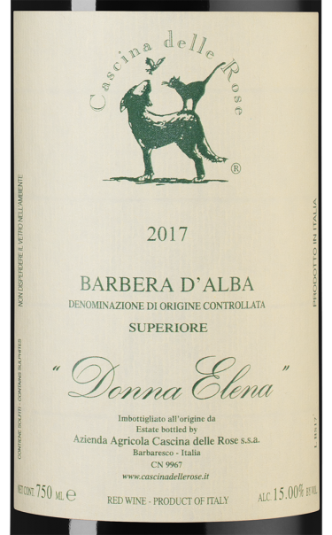 Барбера д'Альба Супериоре Донна Элена, Кащина делле Розе11276