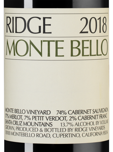 Монте Белло, Ридж Виньярдс19215