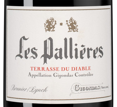 Жигондас Ле Пальер Террас дю Диабль, Виньобль Брюнье19277