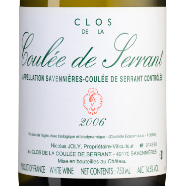 Кло де ля Куле де Серан, Николя Жоли11724