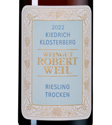 Кидрих Клостерберг Рислинг Трокен, Роберт Вайль20505