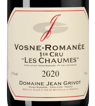 Вон-Романе Премье Крю Ле Шом, Домен Жан Гриво20595