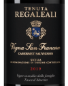 Тенута Регалеали Каберне Совиньон Винья Сан Франческо, Таска д'Альмерита20610