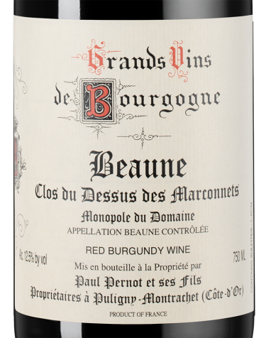 Бон Кло дю Дессю де Марконне, Домен Поль Перно э Фис21199