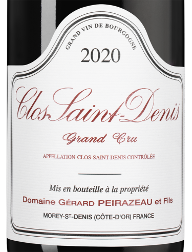 Кло Сен Дени Гран Крю, Домен Жерар Пейразо э Филс14913