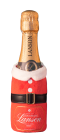 Шампань Лансон Блэк Лейбл Брют в чехле Санта Клаус