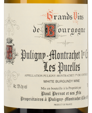 Пюлиньи-Монраше Премье Крю Ле Пюсель, Домен Поль Перно э Фис21891