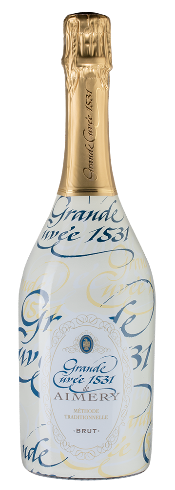 Шампанское grande Cuvee 1531 de Aimery Brut. Игристое вино grande Cuvee 1531 de Aimery Cremant de Limoux. Вино Гранд Кюве 1531 де Эмери Креман де Лиму. Креман Гранд Кюве 1531.