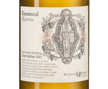 Грюнер Вельтлинер Кремзер Вахтберг Резерв, Винцер Кремс21979