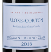 Алос-Кортон, Домен Брюно Клер22618