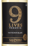 Гато Негро 9 Лайвс Резерв Совиньон Блан, Винья Сан Педро22909