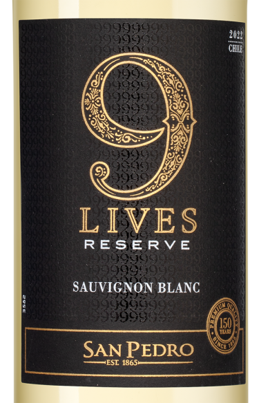 Гато Негро 9 Лайвс Резерв Совиньон Блан, Винья Сан Педро22909