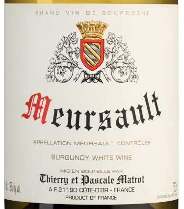 Мерсо Блан, Домен Тьерри э Паскаль Матро23409