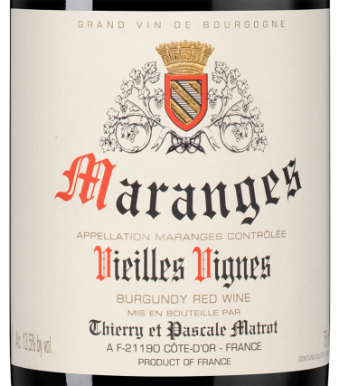 Маранж Вьей Винь, Домен Тьерри э Паскаль Матро23415