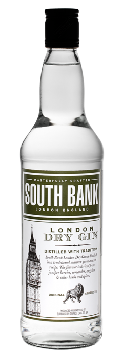 Джин South Bank London Dry Gin, Burlington Drinks Company