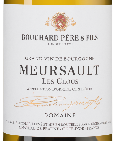 Мерсо Ле Клу, Бушар Пэр э Фис24946