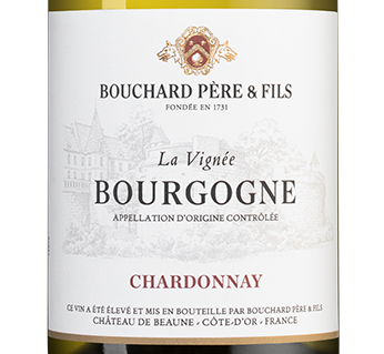 Бургонь Шардоне Ла Винье, Бушар Пэр э Фис25071