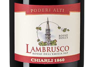 Ламбруско дель'Эмилия Россо Подери Альти, Подери Альти25118