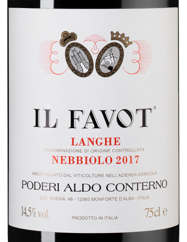 Ланге Неббиоло иль Фавот, Альдо Контерно25275