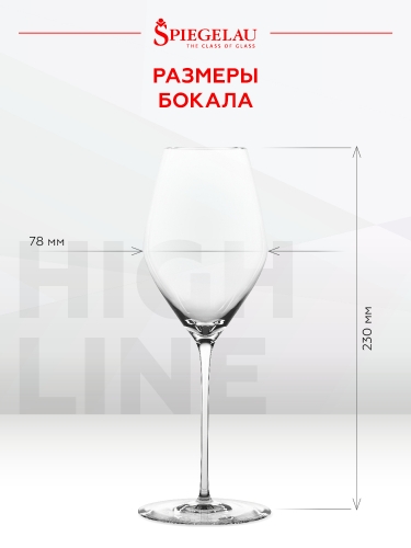 Бокал Хайлайн Шампанское, Шпигелау25523