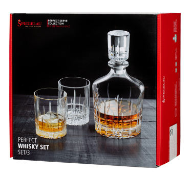 Набор Шпигелау Идеальный Бар Декантер для Виски и 2 бокала, Шпигелау25719