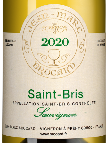 Совиньон Сен-Бри, Жан-Марк Брокар (Домен Сент-Клер)25758