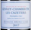 Жевре-Шамбертен Премье Крю Казетье, Домен Брюно Клер25969