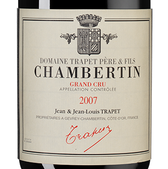 Шамбертен Гран Крю, Домен Трапе Пэр э Фис26154
