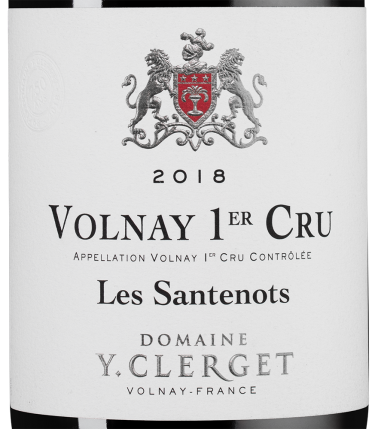 Вольне Премье Крю Ле Сантно, Домен Ивон Клерже26158