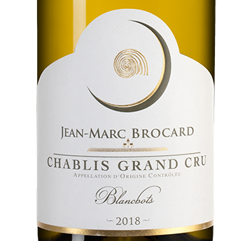 Шабли Гран Крю Ле Бланшо, Жан-Марк Брокар (Домен Сент-Клер)26515