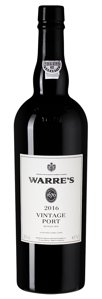 Портвейн Warre's Vintage Port, Warre`s, 2016&nbsp;г.1820