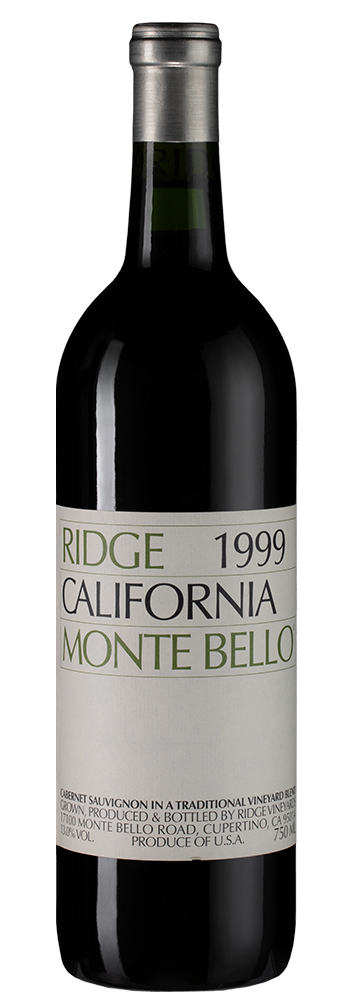 Вино Monte Bello, Ridge Vineyards, 1999&nbsp;г.1935