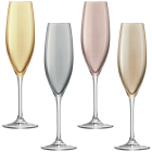 Набор из 4-х бокалов Полька для шампанского