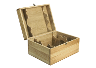 Футляр на 6 бут. Бургонь (дуб)