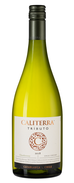 Вино Chardonnay Tributo, Caliterra, 2018&nbsp;г.