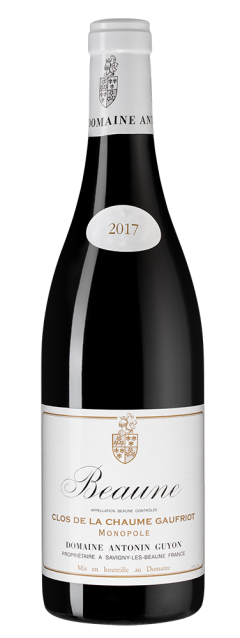 Вино Beaune Clos de la Chaume Gaufriot, Domaine Antonin Guyon, 2017&nbsp;г.