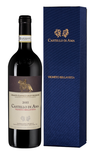 Вино Chianti Classico Gran Selezione Vigneto Bellavista в подарочной упаковке, Castello di Ama, 2011&nbsp;г.247