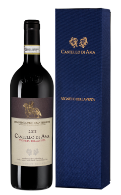 Вино Chianti Classico Gran Selezione Vigneto Bellavista в подарочной упаковке, Castello di Ama, 2011&nbsp;г.