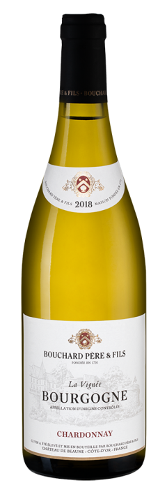 Вино Bourgogne Chardonnay La Vignee, Bouchard Pere & Fils, 2018&nbsp;г.