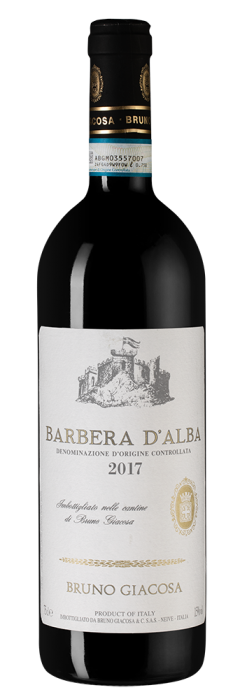 Вино Barbera d'Alba, Bruno Giacosa, 2017&nbsp;г.