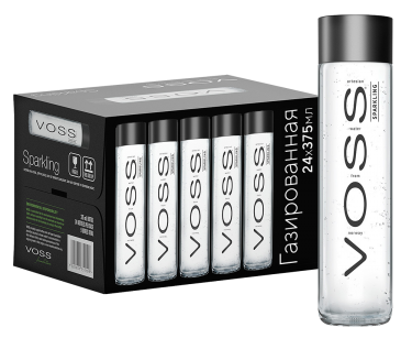 Вода газированная VOSS (24 шт.)3281