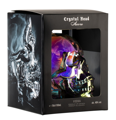 Водка Crystal Head Aurora в подарочной упаковке, Globefill Inc.3459