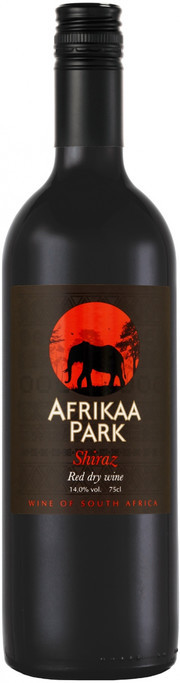 Вино Perdeberg, "Afrikaa Park" Shiraz, 0.75л