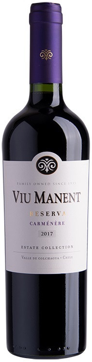 Вино Viu Manent, "Estate Collection" Reserva Carmenere, 2017, 0.75 л3757