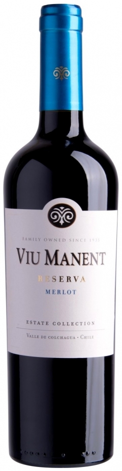 Вино Viu Manent, "Estate Collection" Reserva Merlot, 2017, 0.75 л