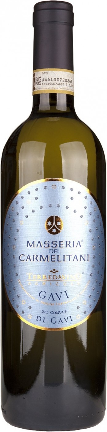 Вино "Masseria dei Carmelitani", Gavi di Gavi DOCG, 2017, 0.75 л3765