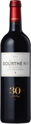 Вино "Dourthe №1" Merlot-Cabernet Sauvignon, Bordeaux AOC, 0.75 л3773