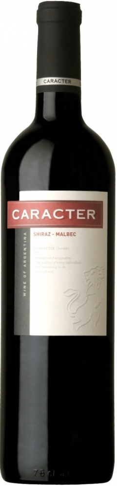 Вино "Caracter" Shiraz-Malbec, 0.75 л